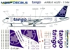 1:144 Air Canada Tango Airbus A.320