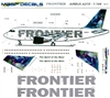 1:144 Frontier Airbus A.319 'Wood Duck'