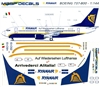 1:144 Ryanair Boeing 737-800