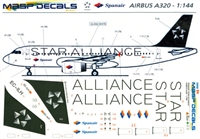 1:144 Spannair 'Star Alliance' Airbus A.320