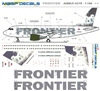 1:144 Frontier Airbus A.319 'Polar Bear Cubs'
