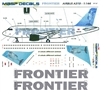 1:144 Frontier Airbus A.319 'Bottlenose Dolphin'