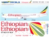 1:144 Ethiopian Airlines Boeing 767-300