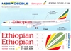 1:144 Ethiopian Airlines Boeing 757-200