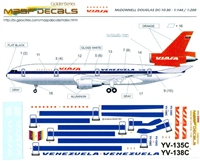 1:144 Viasa (1980's) McDD DC-10-30