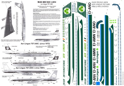 1:144 Aer Lingus Boeing 707-320C *Sold Out*