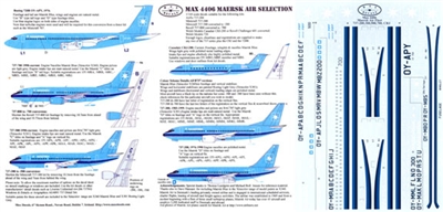 1:144 Maersk Boeing 737's, CRJ *Sold Out*