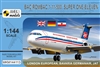 1:144 BAC 1-11-500, London European, Bavaria Germanair, JAT