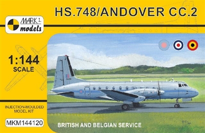 1:144 HS.748 Andover CC.2, Royal Air Force, Royal Aircraft Establishment, Belgian Air Force