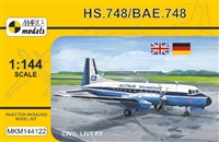 1:144 HS.748 Srs 2, Autair, Scottish European, DLT