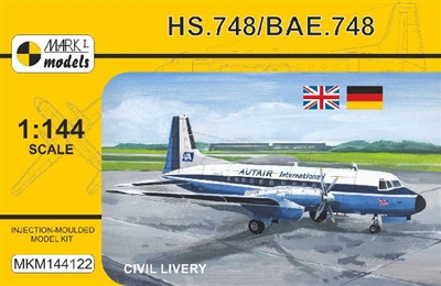1:144 HS.748 Srs 2, Autair, Scottish European, DLT