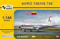1:144 HS.748 Srs2, Dan Air Skyways, Chieftan Airways, Aeropostal Venezuela