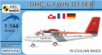 1:144 DHC-6-300 Twin Otter, Greenlandair, Air Alpes, General Air