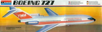 1:96 Boeing 727-100, Trans World Airlines