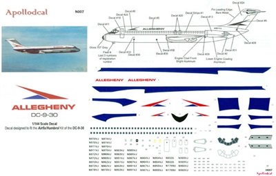 1:144 Allegheny Douglas DC-9-30