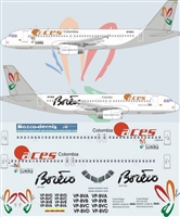 1:144 ACES Colombia Airbus A.320