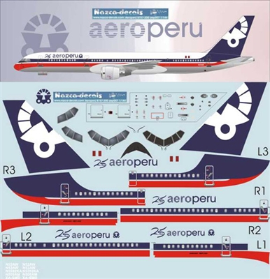1:144 Aero Peru Boeing 757-200