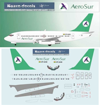1:144 Aerosur Boeing 737-200