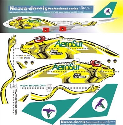 1:144 Aerosur 'Super Tourismo' Boeing 747-400