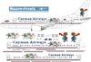 1:144 Cayman Airways Boeing 737-300