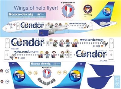 1:144 Condor 'Wings of Hope' Airbus A.320