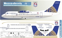 1:144 Continental Express ATR.42 (blue/gold cs)