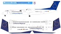 1:144 Lufthansa Regional DHC-8-Q400