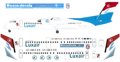 1:144 Luxair DHC-8-Q400