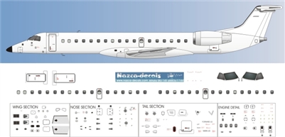 1:144 Detail Set, Embraer 145