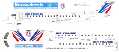 1:144 Air France Regional Embraer 145