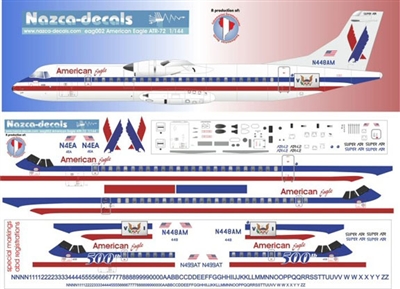 1:144 American Eagle ATR.72