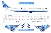 1:144 JetBlue Embraer 190