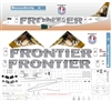 1:144 Frontier 'Buddy the Badger' Embraer 190