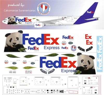 1:144 FedEx 'Panda' Boeing 777-200F