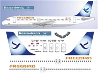 1:144 Freebird (dark blue) Airbus A.320