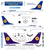 1:144 Lufthansa 'Football' Boeing 737-500