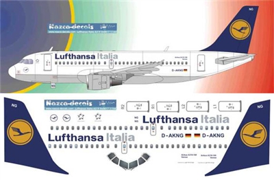 1:144 LH Italia Airbus A.319