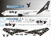 1:144 Sky 'Black Eagle' Boeing 737-400