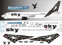 1:144 Sky 'Black Eagle' Boeing 737-400