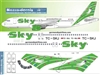 1:144 Sky (green) Airbus A.320