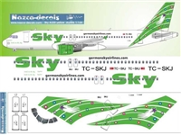 1:144 Sky (green) Airbus A.320