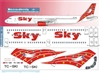1:144 Sky (red) Airbus A.321