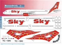 1:144 Sky (red) Airbus A.321