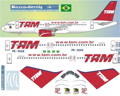 1:144 TAM Airbus A.320