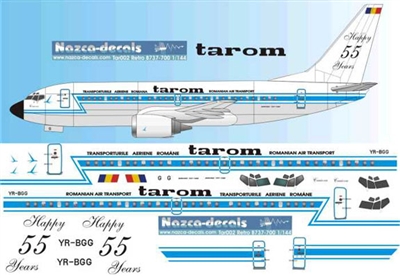 1:144 Tarom '50th Anniversary' cs Boeing 737-700