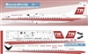 1:144 Trans World Express ATR.72