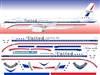 1:144 United Airlines (retro cs) Airbus A.320