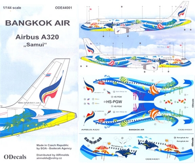 1:144 Bangkok Air 'Samui' Airbus A.320 *Sold Out*