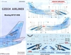 1:144 CSA 'Bandenburg' Boeing 737-500