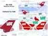 1:144 Air Via Bulgarian Airways Tupolev 154M *Sold Out*